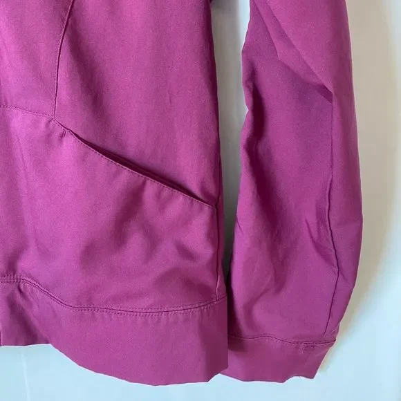 NIKE Purple Track Jacket With Front Zipper & Pockets - Picture 4 of 7